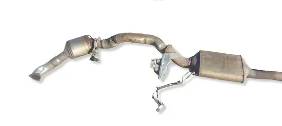 Audi A6 S6 C6 4F Catalyst/FAP/DPF particulate filter 4F0131701FB