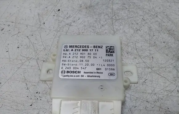 Mercedes-Benz E W212 Parking PDC control unit/module A2129001711 0263004547