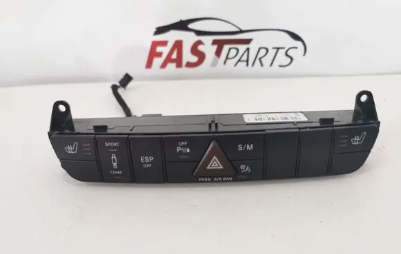 Mercedes-Benz ML W164 Air conditioning/heating control unit A1648700710 03754876