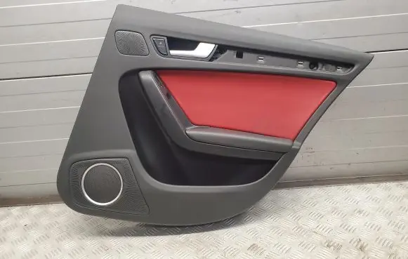 Audi A4 S4 B8 8K Rear door card panel trim 8K0867306 8T0035399