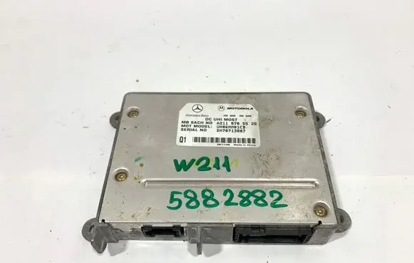 Mercedes-Benz E W211 Bluetooth control unit module A2118705526 2118705526