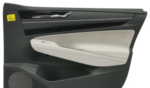 Front door card panel trim