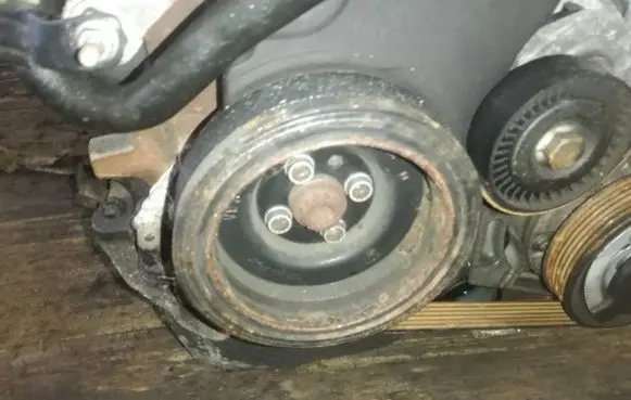 Skoda Octavia Mk2 (1Z) Crankshaft pulley