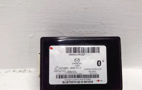 Mazda CX-7 Bluetooth control unit module EH4466DHX K2352 1895944