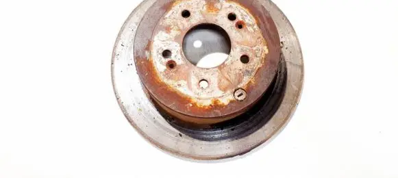 Hyundai Santa Fe Rear brake disc neventiliuojamas