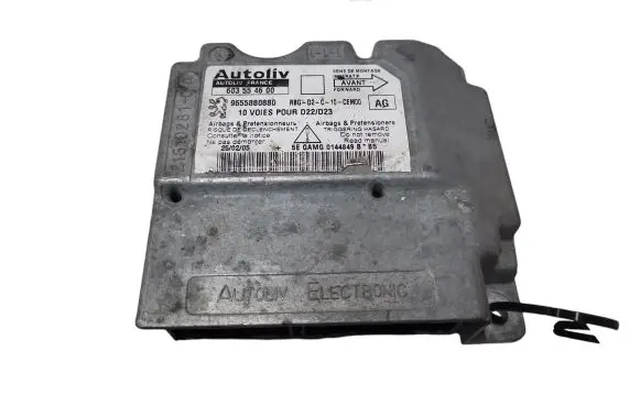 Peugeot 407 Airbag control unit/module 9655880880 603554600