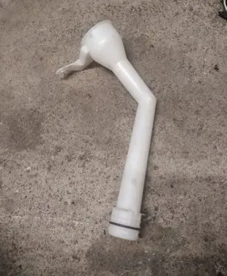 Renault Kadjar Window washer liquid tank fill tube 289154506R