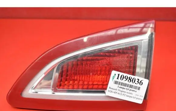 Renault Scenic III - Grand scenic III Rear/tail lights 265550018R