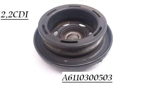 Mercedes-Benz E W210 Crankshaft pulley A6110300503