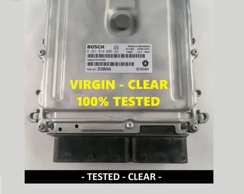 Jeep Commander Engine control unit/module P05187330AA 0281014080