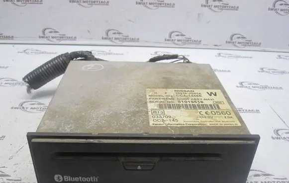 Nissan Pathfinder R51 Navigation unit CD/DVD player 25915JG41A 81019518 033709