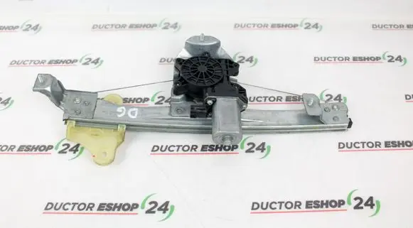 Renault Captur Rear door window regulator with motor 128001471B 827009380R