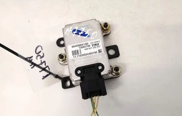 Peugeot 407 ESP acceleration yaw rate sensor 9645884180 13665706