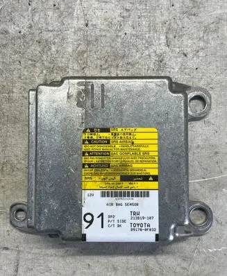 Toyota Corolla Verso AR10 Airbag control unit/module 213819107 28762216F8 891700F032