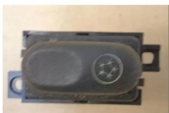 Renault Scenic I Air conditioning (A/C) switch 