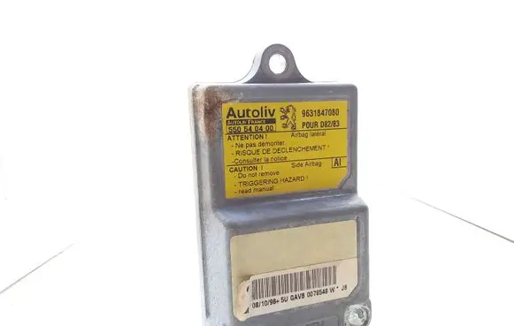 Peugeot 406 Airbag control unit/module 9631847080 550540400