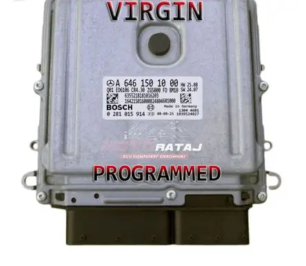 Mercedes-Benz Sprinter W906 Engine control unit/module A6461501000 0281015914
