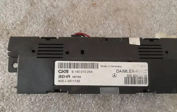 Mercedes-Benz S W220 Other control units/modules a2208300085 2208300085