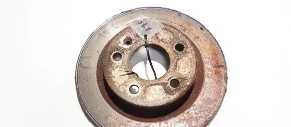 Opel Zafira A Rear brake disc neventiliuojamas