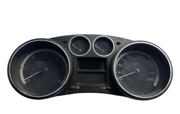 Peugeot 308 Speedometer (instrument cluster) 9665107480 TN75H267H