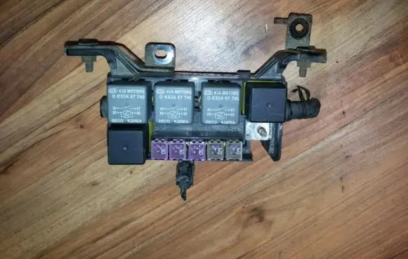 KIA Carnival Fuse box set