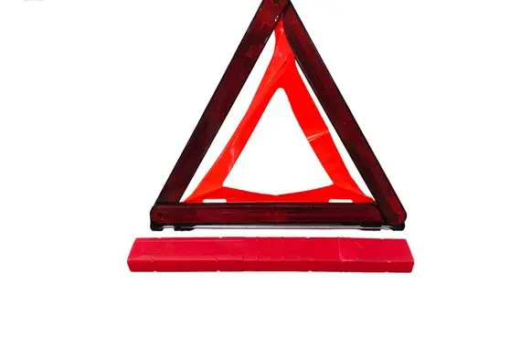Toyota RAV 4 (XA50) Emergency warning sign 