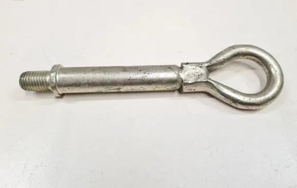 Towing hook eye
