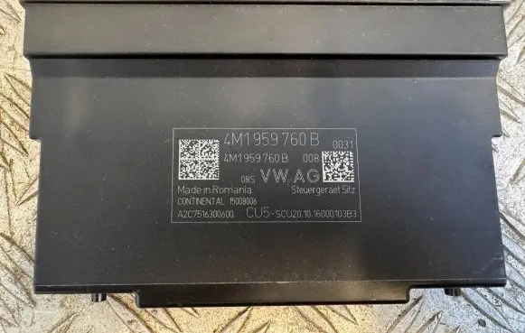 Audi SQ7 Seat control module 4M195960B