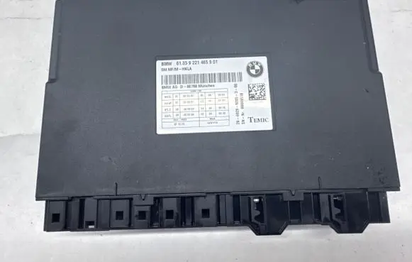 BMW 5 GT F07 Seat control module 9221465