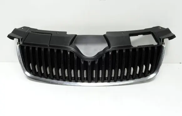 Skoda Fabia Mk2 (5J) Front bumper upper radiator grill 5J0853668 002010212