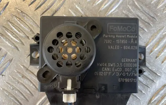 Ford S-MAX Parking PDC control unit/module 7G9215T850AA 0701801713 604029
