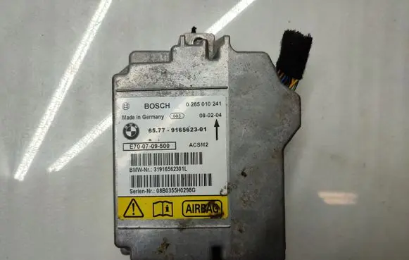 BMW X5 E70 Airbag control unit/module 9165623