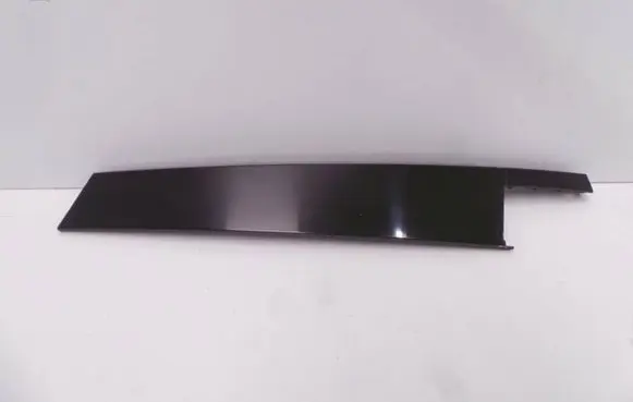 Front door glass trim molding