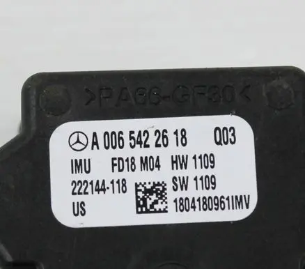Mercedes-Benz GLE (W166 - C292) ESP acceleration yaw rate sensor A0065422618