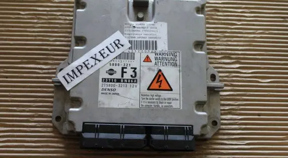 Nissan Almera N16 Engine control unit/module 23710BN86A 5800321 2758003213