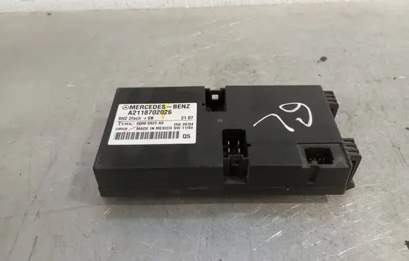 Seat control module