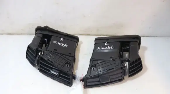 Dashboard air vent grill cover trim