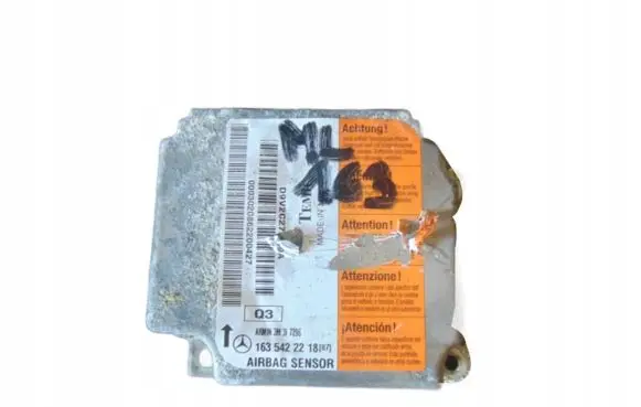 Mercedes-Benz ML W163 Airbag control unit/module 1635422218