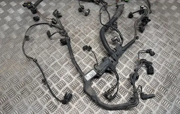 BMW 3 F30 F35 F31 Engine installation wiring loom 8572027 8572028 758029501B