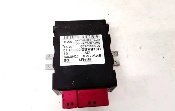 BMW 7 F01 F02 F03 F04 Other control units/modules 724038901 1614724038901