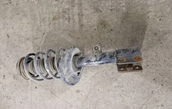 Citroen C4 II Front shock absorber with coil spring 