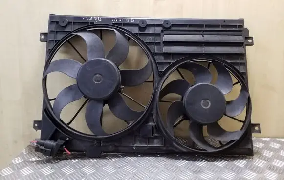 Audi A3 S3 8P Radiator cooling fan shroud 1K0121207A