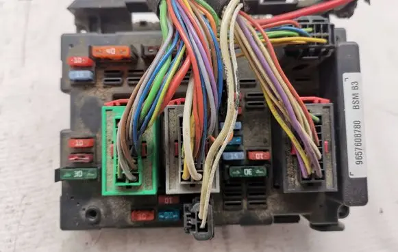 Peugeot 307 Fuse module 9657608780 BSMB3 53860705