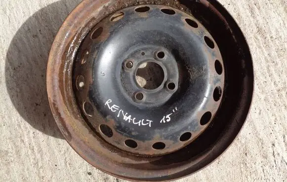 Renault Clio III R15 steel rim 6JX15H2 8200110149 ET50