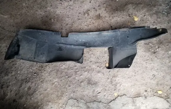 Citroen Berlingo Front wheel arch liner splash guards 9644711180