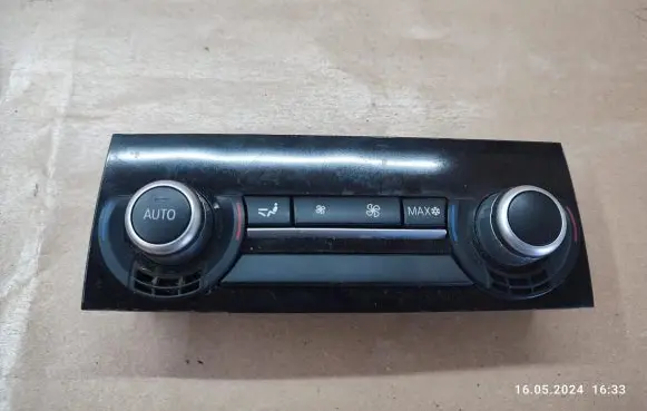 BMW 5 GT F07 Climate control unit 9237121