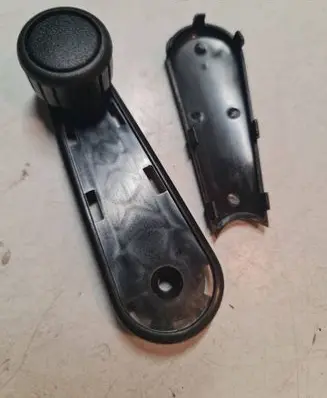 Volkswagen Golf II Front door window winding handle 191837579