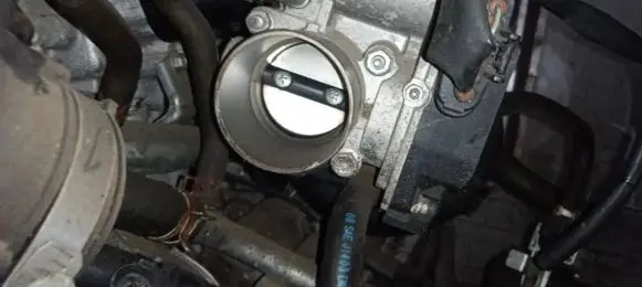 Opel Agila B Throttle valve