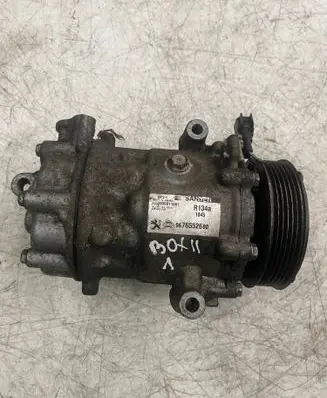 Peugeot Boxer Air conditioning (A/C) compressor (pump) 9676552680