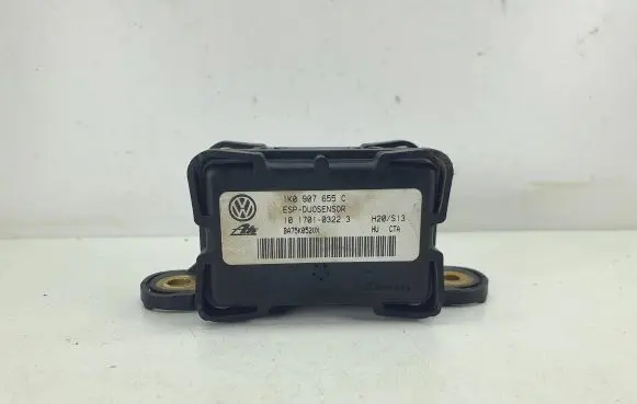 Volkswagen Touran I ESP acceleration yaw rate sensor 1K0907655C BA75K052VX 10170103223